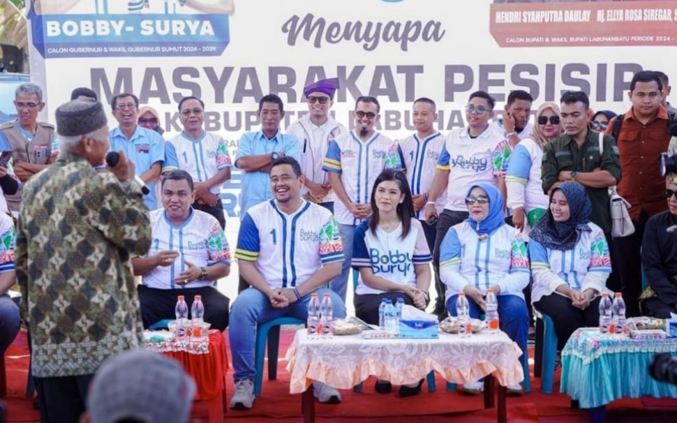 Penampilan Kahiyang Ayu Dampingi Suami Kampanye (Instagram)