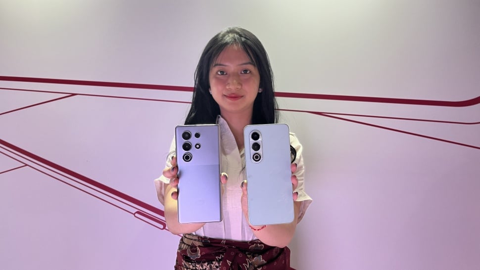 Itel S25 Ultra dan Itel S25 resmi diluncurkan ke Indonesia pada Jumat (8/11/2024). [Suara.com/Dicky Prastya]