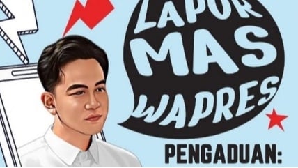 Poster layanan pengaduan Lapor Mas Wapres (Instagram)