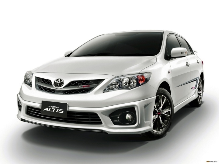 Toyota Corolla Altis. (Favcars)