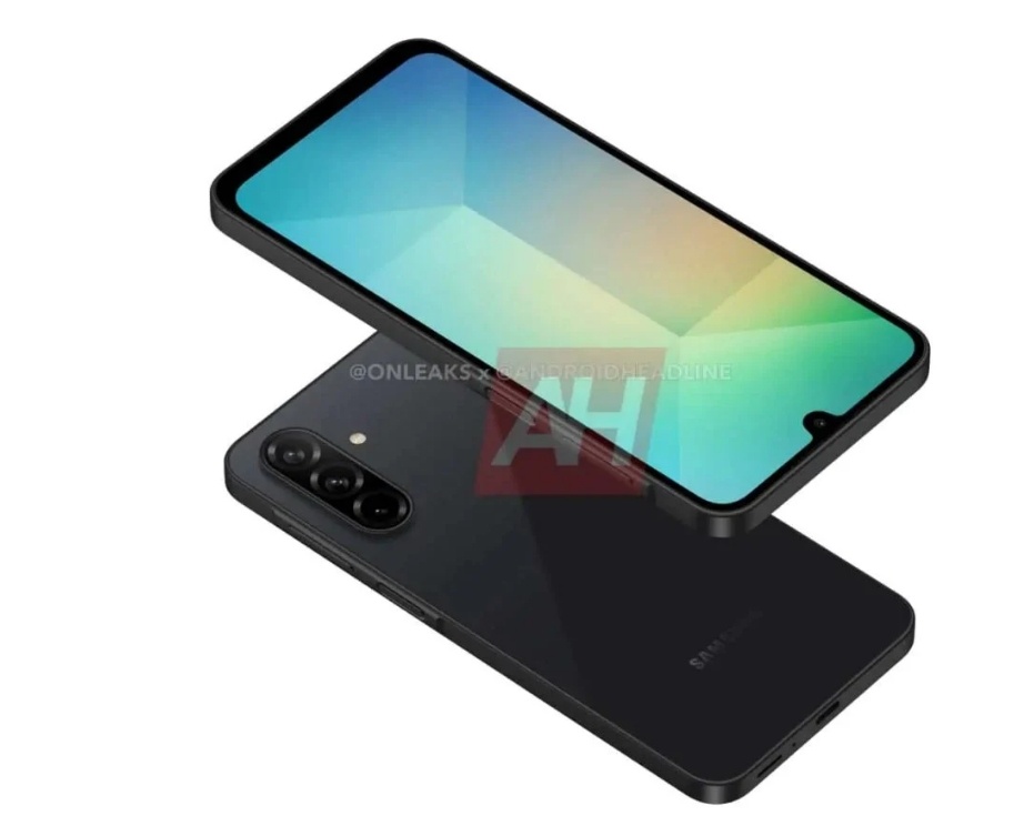 Render Samsung Galaxy A26. (OnLeaks x Android Headline)