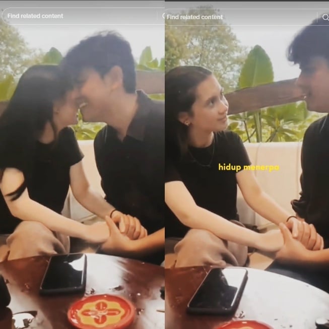 Aliando Syarief dan Richelle Skornicki (TikTok)