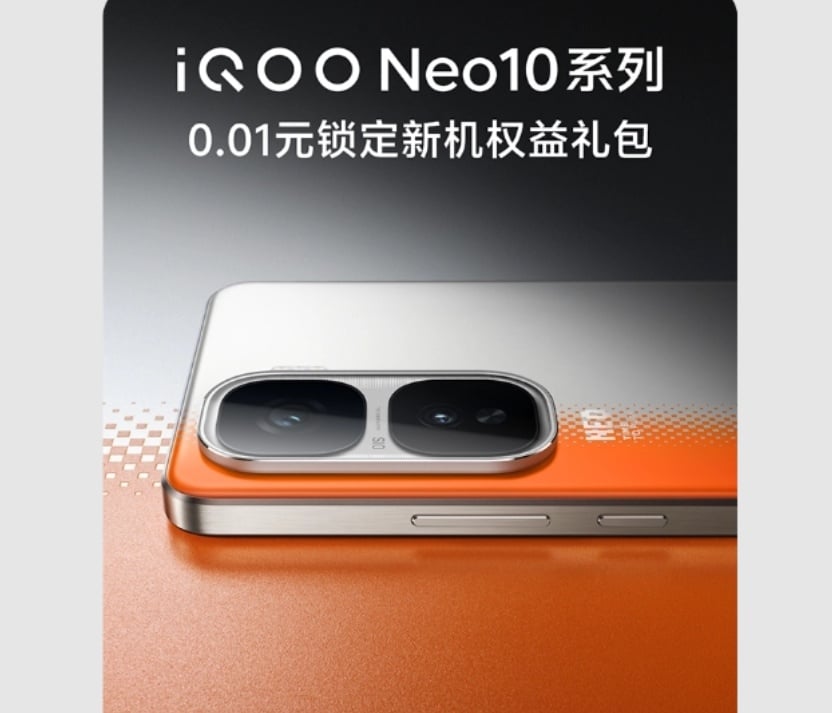 Penampakan iQOO Neo 10. (iQOO China)