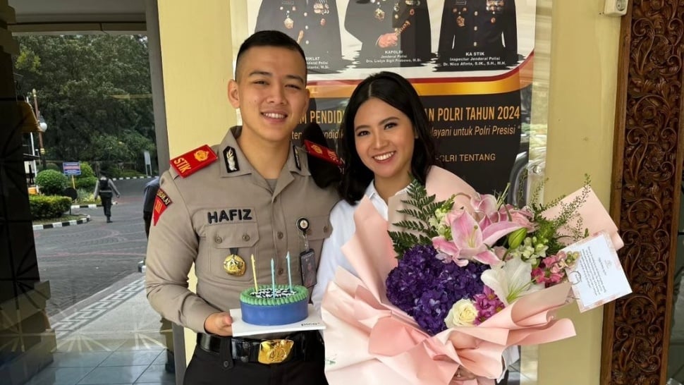 Hafiz Akbar dan Angela Perkasa. (Instagram/@hafizzyakbar)