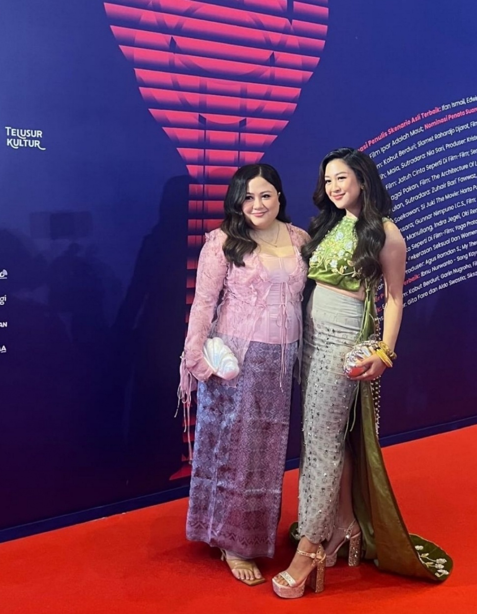 Pesona Sherina Munaf di Red Carpet FFI 2024: Outfit Etnik yang Memukau (Instagram)