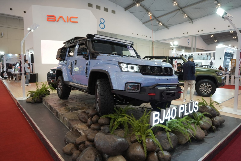 BAIC Luncurkan Paket Aksesoris Resmi untuk BJ40 Plus di GJAW 2024. (Foto: BAIC)