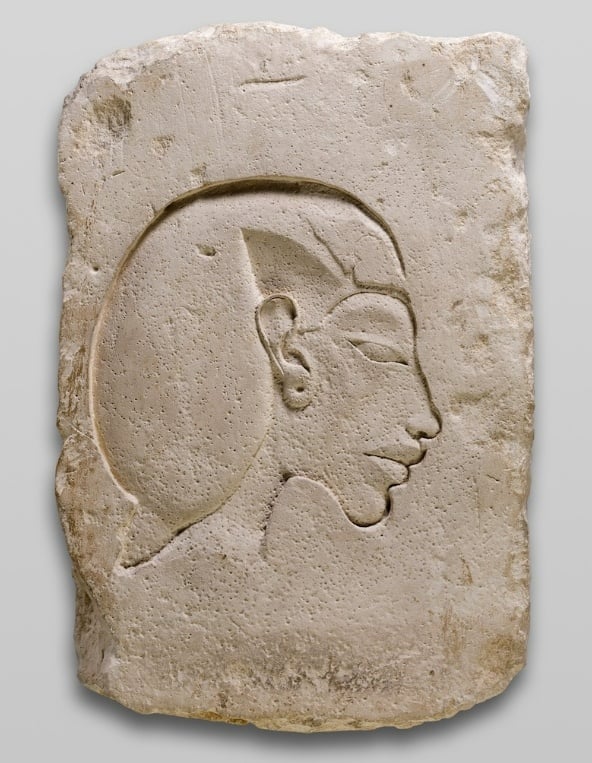 Wajah Akhenaten. (The Metropolitan Museum of Art)