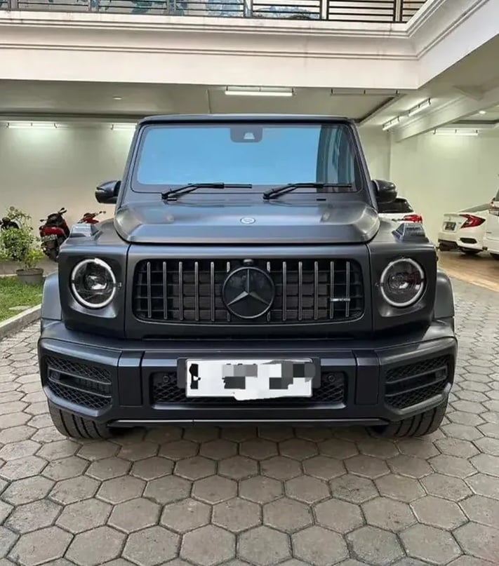 Koleksi mobil mewah Haldy Sabri: Mercedes Benz G-Class. (Instagram/@haldy_sabri)