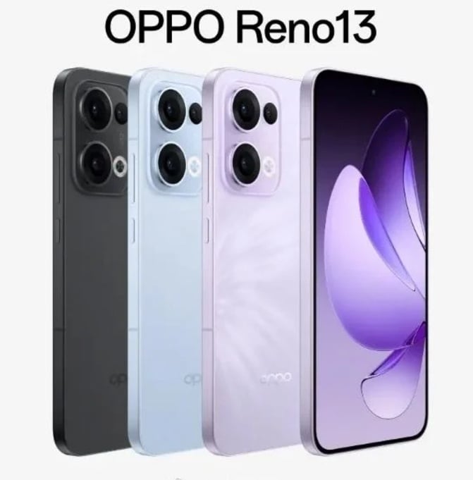 Oppo Reno 13. (Gizmochina)