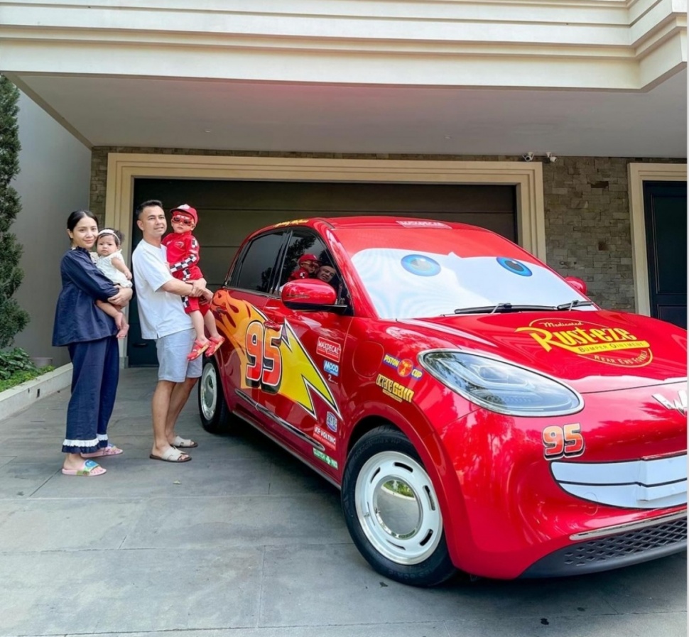 Kejutan Manis Ulang Tahun Rayyanza: Dari Kado Rafathar hingga Mobil Lighting McQueen (Instagram)