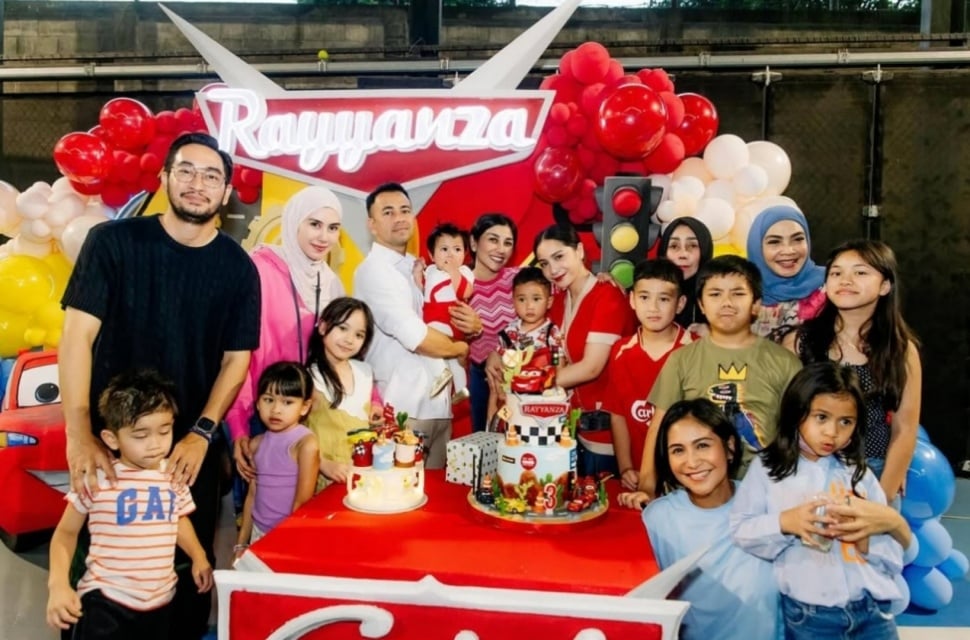 Kejutan Manis Ulang Tahun Rayyanza: Dari Kado Rafathar hingga Mobil Lighting McQueen (Instagram)