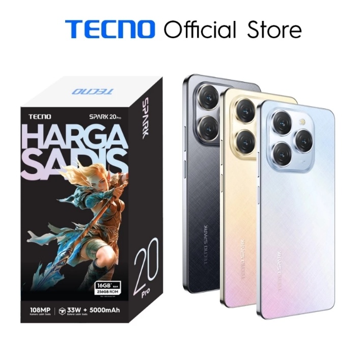 Tecno Spark 20 Pro NFC. (Tecno)