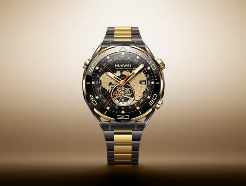 Huawei Watch Ultimate Design Gold Edition. (Huawei)