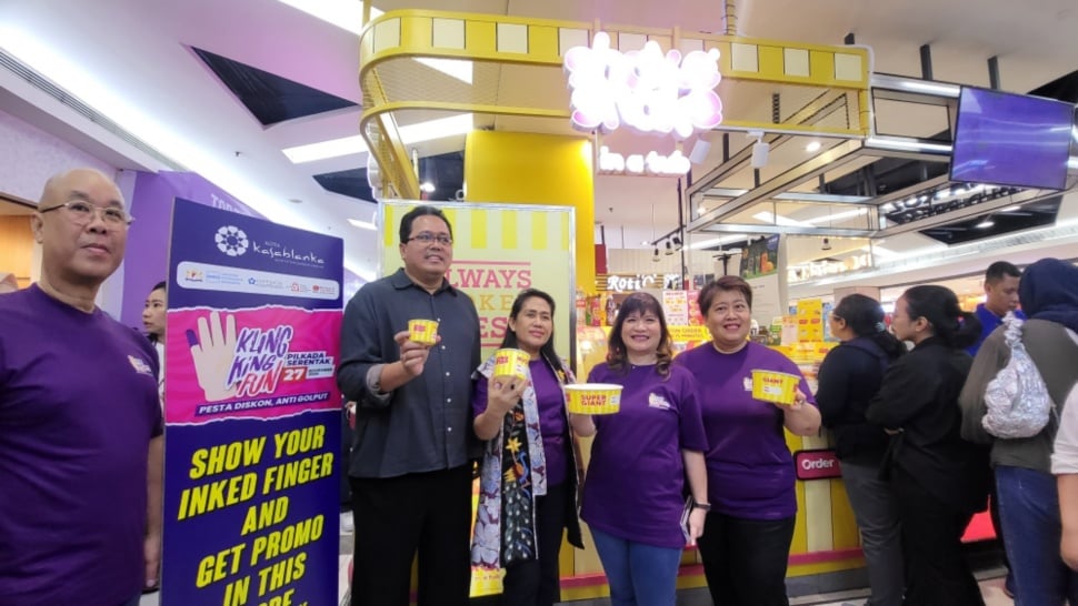 Kota Kasablanka GelarKlingking Fun, Ajak MasyarakatGunakan Hak Suara denganPesta Diskon (Suara.com/Dinda)