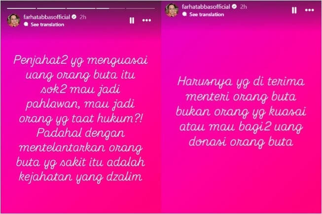 Farhat Abbas sebut Denny Sumargo dan Pratiwi Noviyanthi penjahat (Instagram)