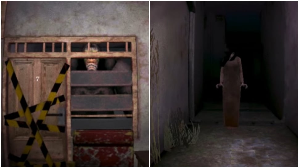 Hantu pada game Jurit Malam Kost 1000 Pintu. (ist)