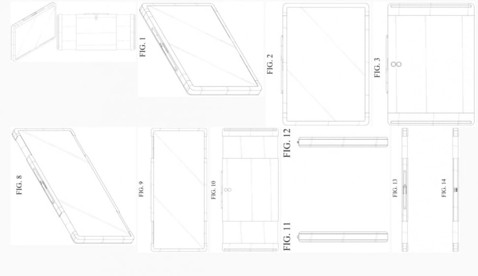 Desain paten tablet anyar Samsung. (WIPO) 