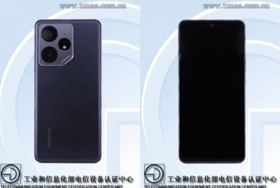 Realme Neo 7 lolos sertifikasi resmi. (TENAA)