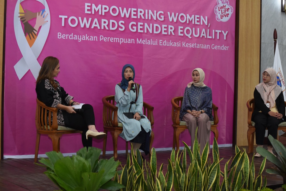 Edukasi kesetaraan gender dengan tema “Empowering Women, Towards Gender Equality” bersama Unicharm (Dok. Istimewa)