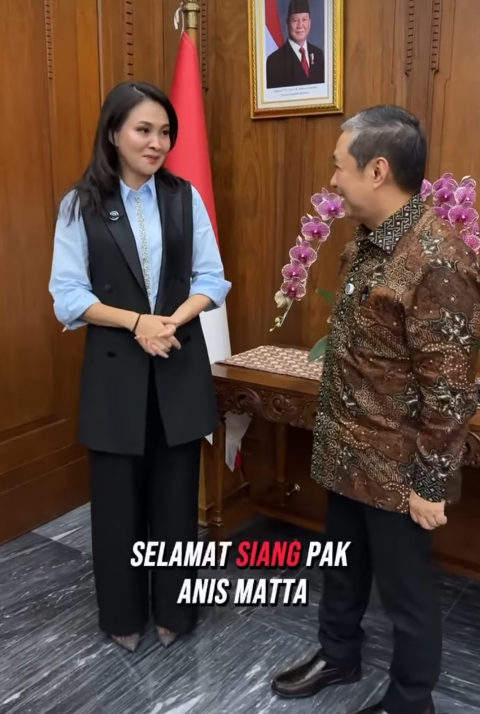 Potret Sherly Tjoanda Kenakan Outfit Elegan Saat Temui Sejumlah Tokoh Usai Unggul Pilgub Malut (Instagram)