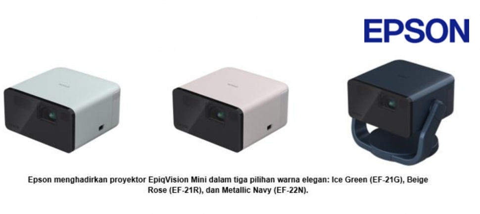 Epson Indonesia Perkenalkan Inovasi Proyektor Terbaru di IHEAC 2024: EpiqVision Mini dan EH-QL3000W (Dok. Epson Indonesia)