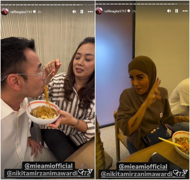 Olla Ramlan protes Soimah menyuapi Raffi Ahmad (Instagram)