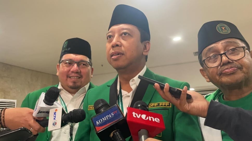 Ketua Majelis Pertimbangan DPP PPP, M. Romahurmuziy alias Rommy. (Suara.com/Bagaskara)