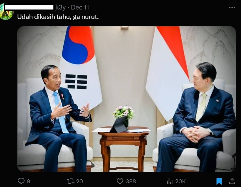 Presiden Korsel Dimakzulkan, Netizen Minta Yoon Suk Yeol Belajar ke ...