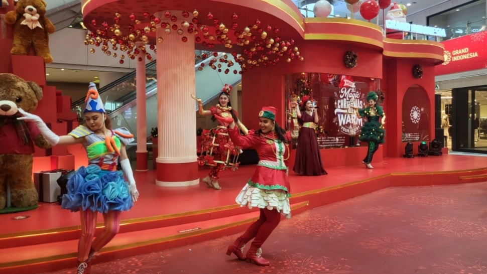 Christmas Playground: Kemeriahan Natal di Grand Indonesia yang Wajib Dikunjungi (Suara.com/Dinda)