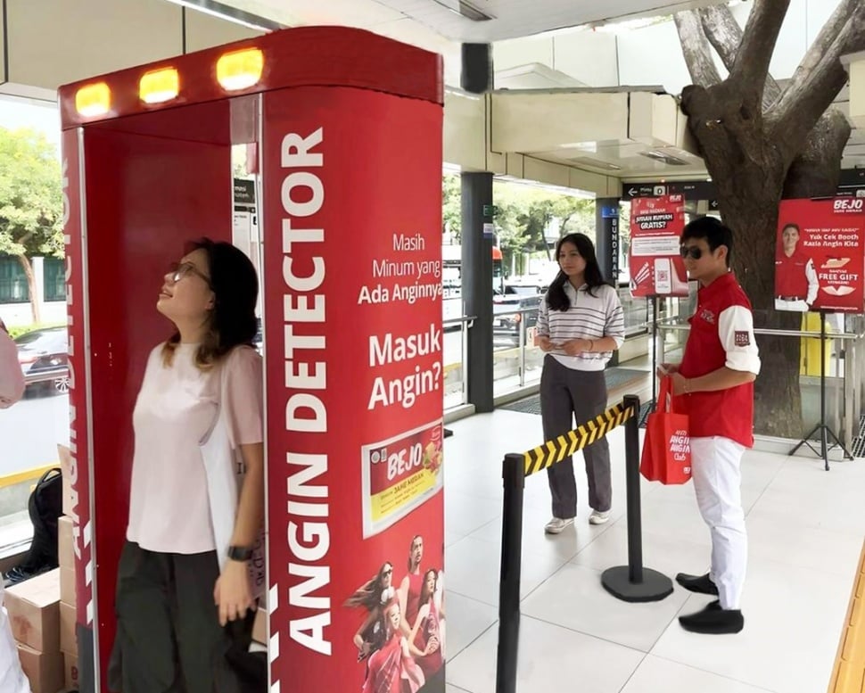 Razia Angin untuk mendeteksi jenis angin yang ada di tubuh (dok. Bejo Jahe Merah)