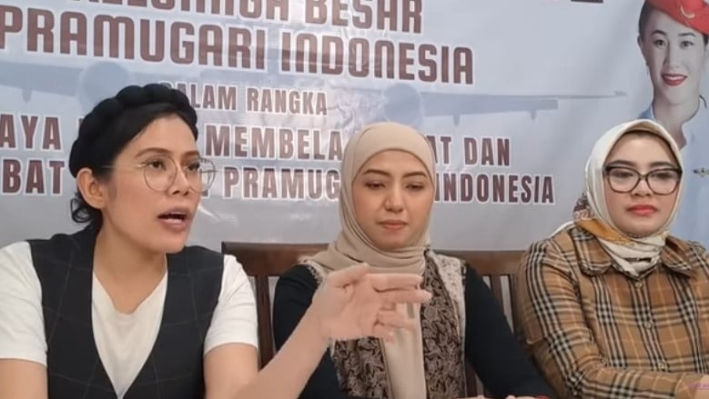 Keluarga Besar Pramugari Indonesia somasi Alvin Lim (YouTube)