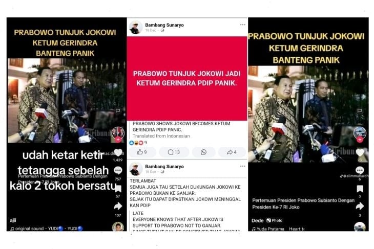 Cek Fakta Prabowo tunjuk Jokowi jadi ketum Gerindra (turnbackhoax.id)