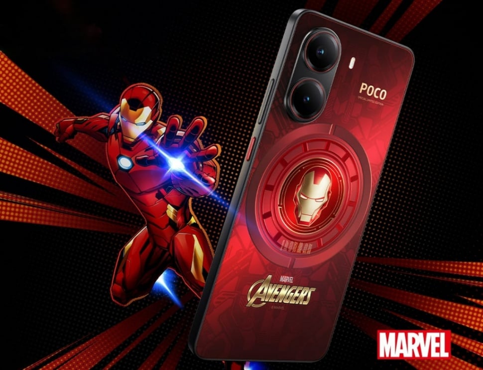 POCO X7 Pro Iron Man Edition. (Xiaomi)