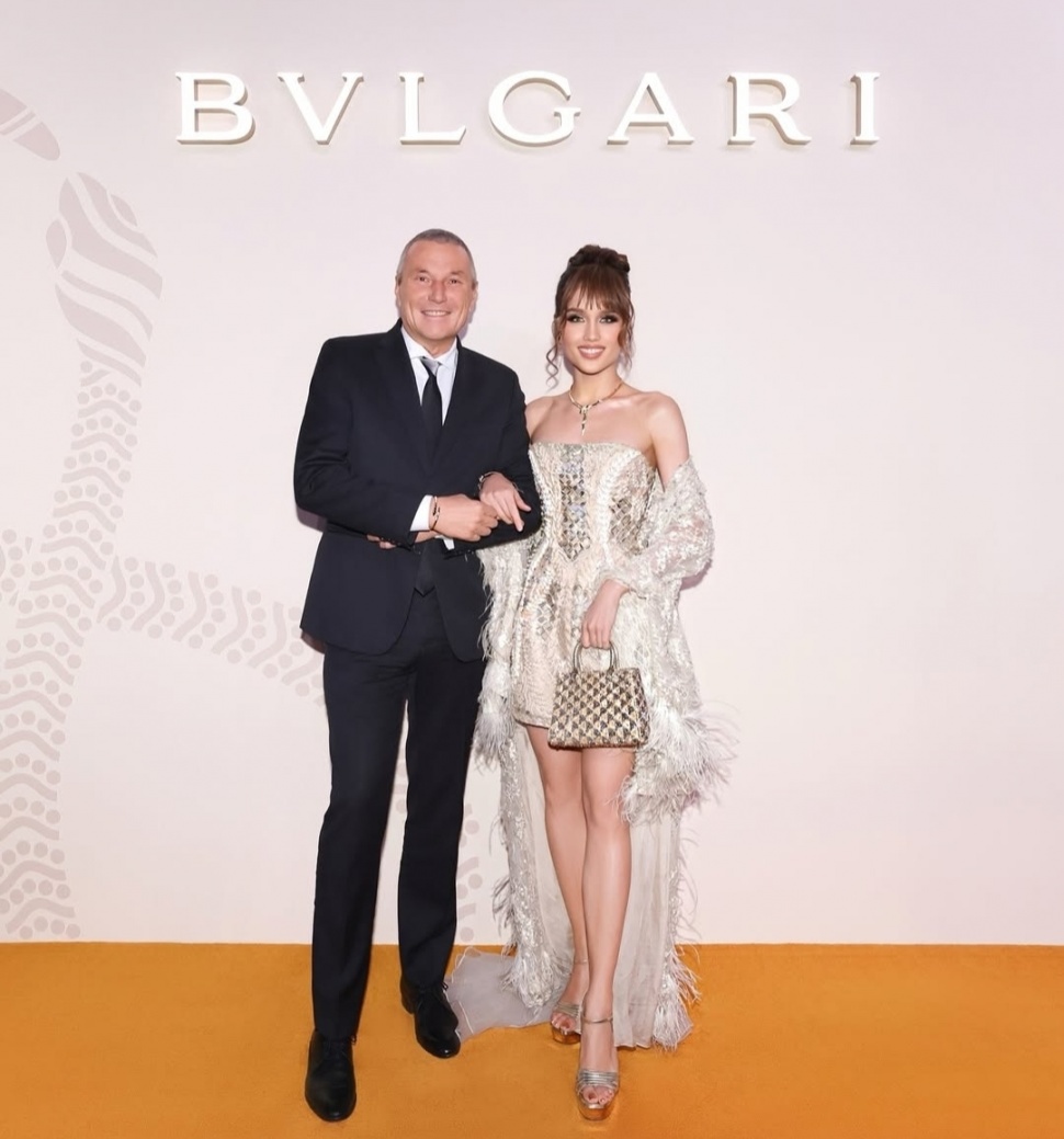 Potret Cinta Laura Tampil Memukau di Event Bvlgari, Tangannya Dicium Anne Hathway! (Instagram)