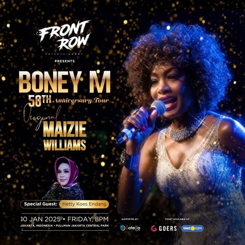 Hetty Koes Endang akan menjadi penyanyi pembuka di konser Boney M yang digelar Jumat (10/1/2025) malam ini. [Instagram]