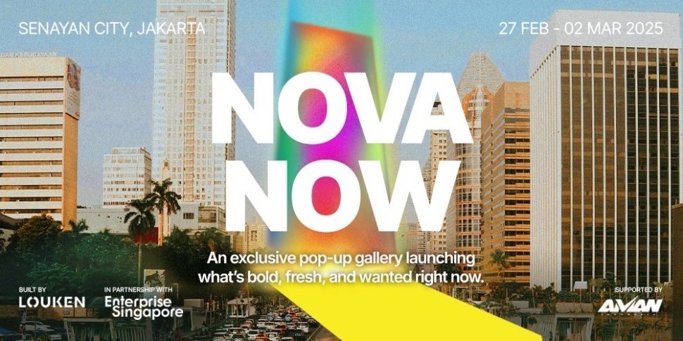 Nova Now: Pameran Pop-Up Galeri Singapura yang Siap Hadir di JakartaNova Now: Pameran Pop-Up Galeri Singapura yang Siap Hadir di Jakarta (Dok. Istimewa)