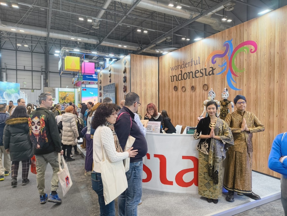 Paviliun Indonesia di Pameran Pariwisata FITUR 2025. (Dok. KBRI Madrid)