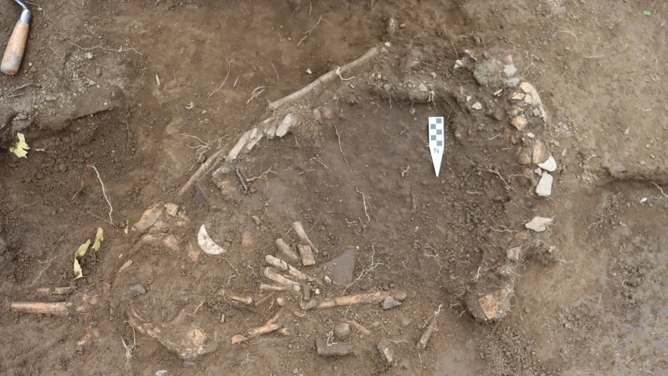 Makam wanita hamil berusia 1200 tahun di Ekuador. (Sara Juengst/UNC Charlotte)