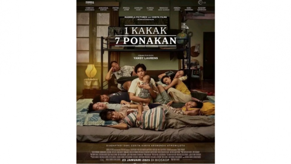 Poster Film 1 Kakak 7 Ponakan (IMDb)