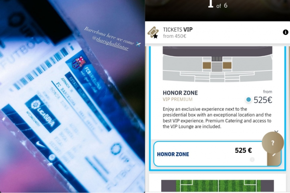 Kado Spesial Aaliyah Massaid untuk Thariq Halilintar: Tiket Nonton Barcelona, Berapa Harganya? (Instagram/FC Barcelona)