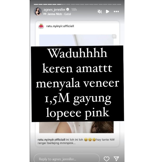 Perempuan diduga selingkuhan suami Natasha Wijaya (Instagram)