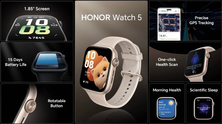 Honor Watch 5. (Honor)