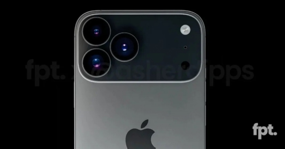 Render iPhone 17 Pro. (Gizmochina)