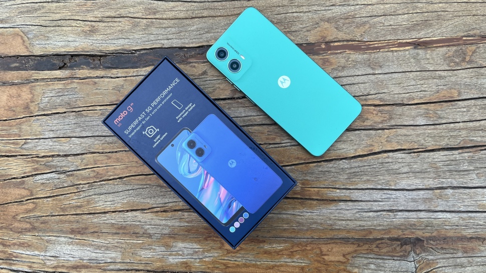 Motorola Moto G45. [Suara.com/Dicky Prastya]