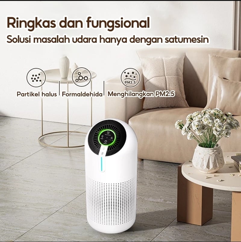 Rekomendasi air purifier. (shopee)