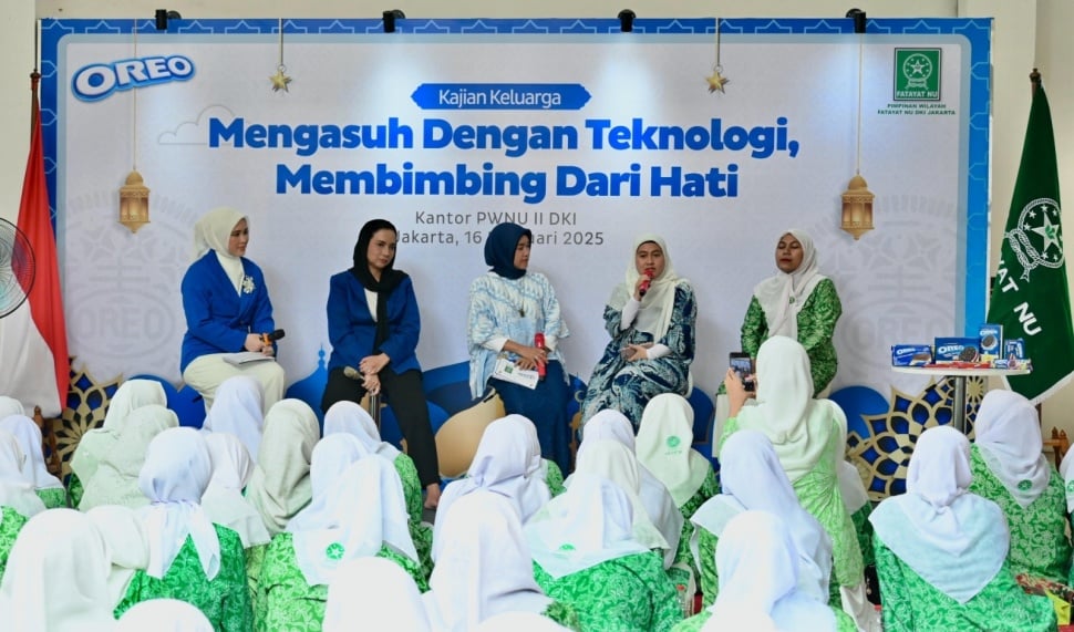 Kajian Keluarga “Mengasuh dengan teknologi, Membimbing dari hati”. (dok. Mondelez Indonesia)