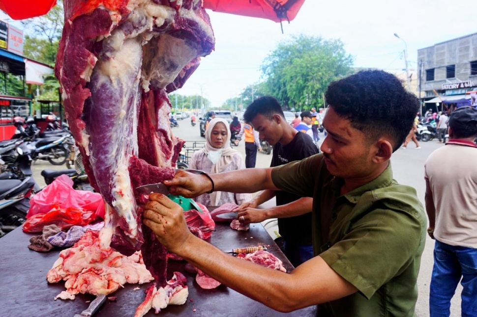 Tradisi Meugang di Aceh. (Kontributor Aceh: Habil Razali)