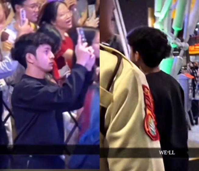 ibo Setiawan menyusup ke area tim Naura Ayu (TikTok)