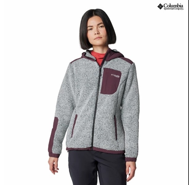Titanium Arctic Crest Sherpa Fleece. [Columbia Sports Wear]