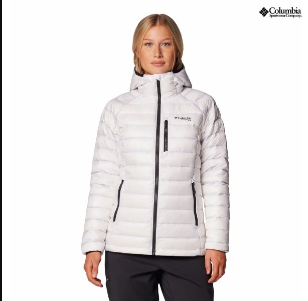 Titanium Arctic Crest Down Jacket. [Columbia Sports Wear]